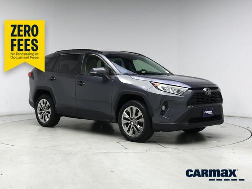 Gray 2019 Toyota RAV4 XLE