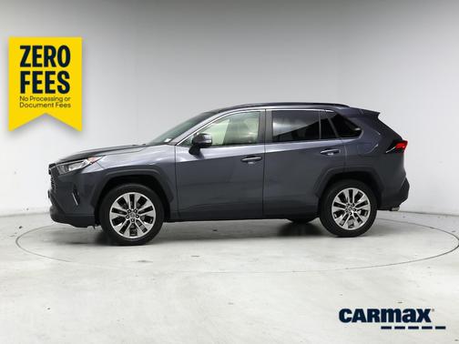 Gray 2019 Toyota RAV4 XLE
