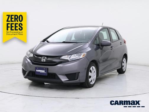 Gray 2017 Honda Fit LX