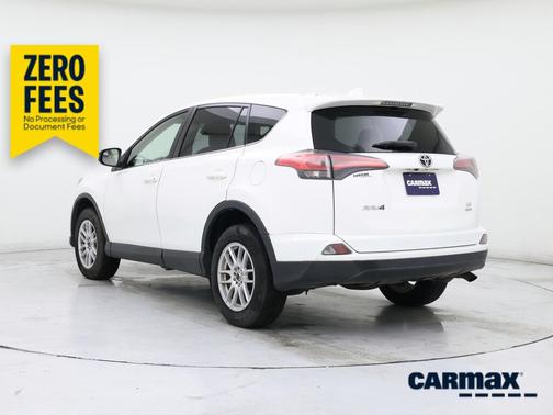 White 2018 Toyota RAV4 LE