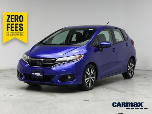 Blue 2019 Honda Fit EX