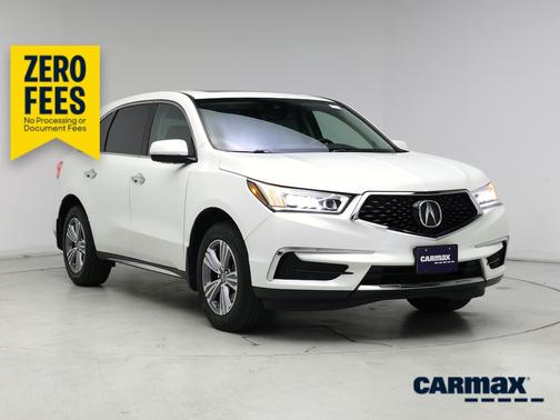 White 2020 Acura MDX SH-AWD
