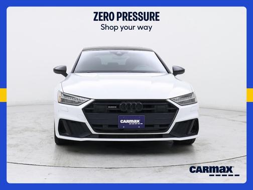 White 2021 Audi A7 Premium Plus