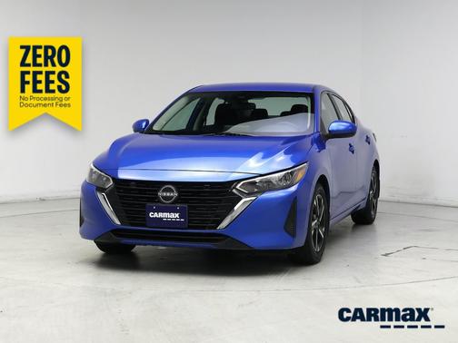 Blue 2024 Nissan Sentra SV