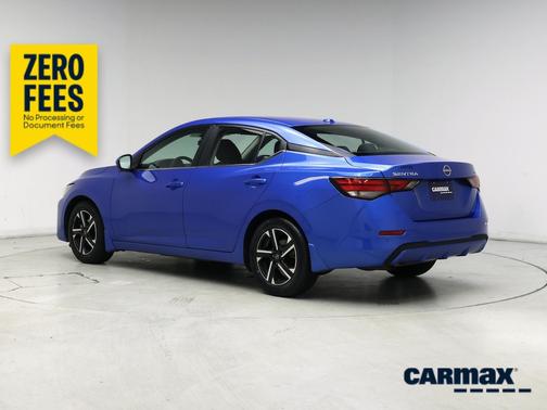 Blue 2024 Nissan Sentra SV