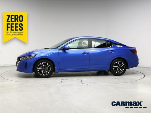 Blue 2024 Nissan Sentra SV