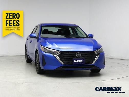 Blue 2024 Nissan Sentra SV