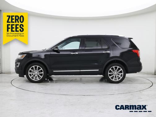 Black 2016 Ford Explorer Limited