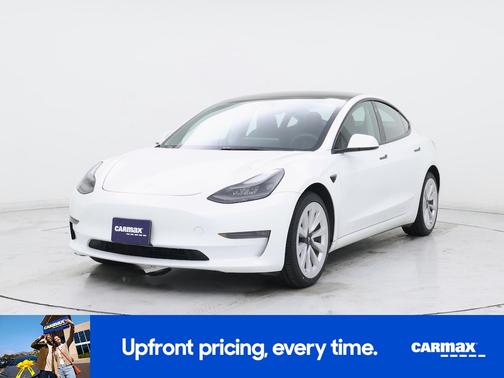 White 2022 Tesla Model 3 Long Range