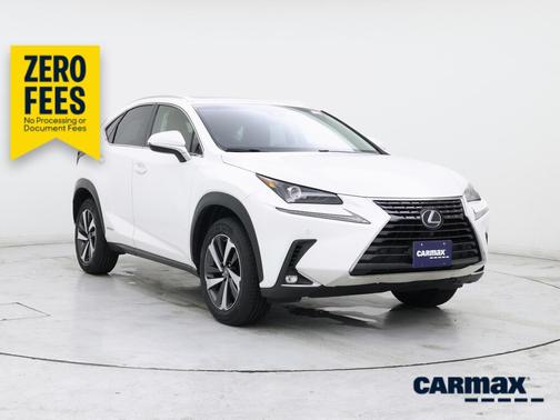 White 2018 Lexus NX 300h