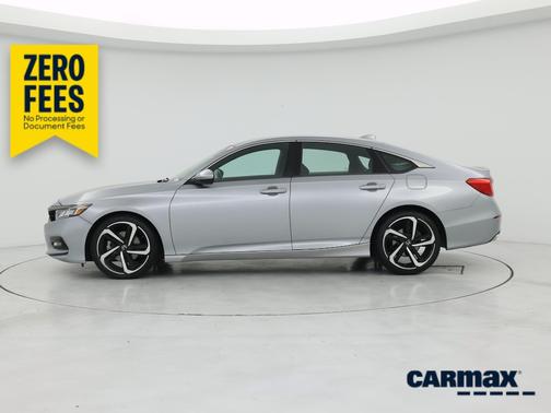 Silver 2018 Honda Accord Sport