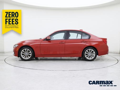 Red 2017 BMW 320 I