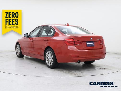 Red 2017 BMW 320 I