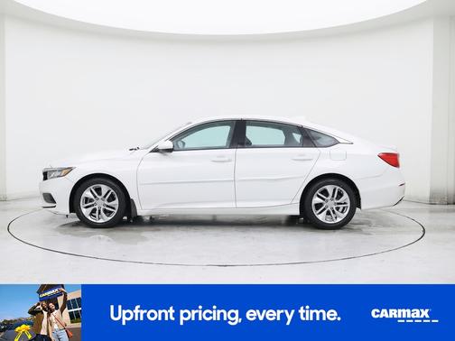 White 2019 Honda Accord LX