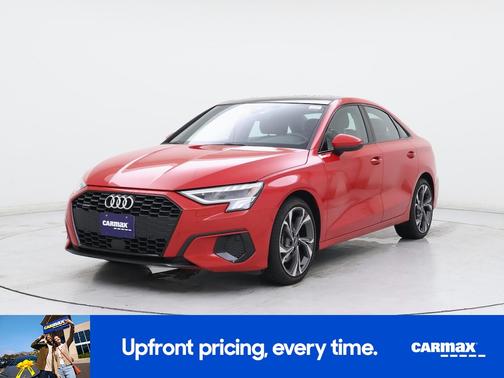 Red 2023 Audi A3 Premium