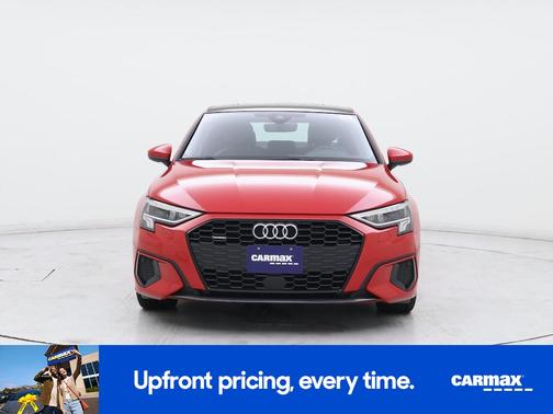 Red 2023 Audi A3 Premium
