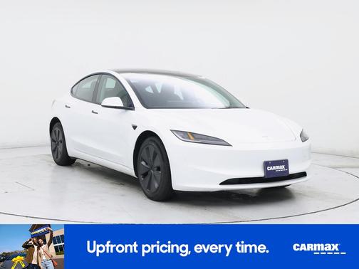 White 2024 Tesla Model 3 Long Range
