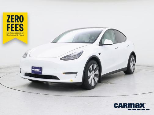 White 2021 Tesla Model Y Long Range