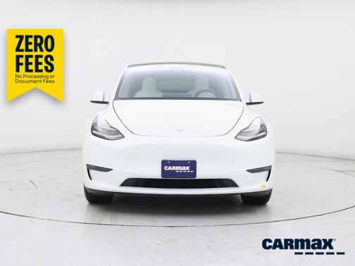 White 2021 Tesla Model Y Long Range