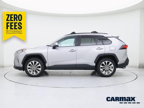 Silver 2021 Toyota RAV4 XLE Premium