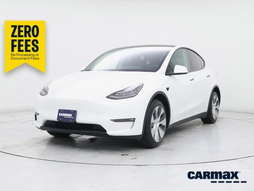 White 2022 Tesla Model Y Long Range