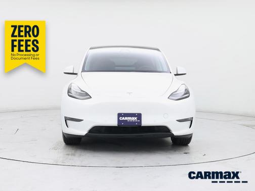 White 2022 Tesla Model Y Long Range