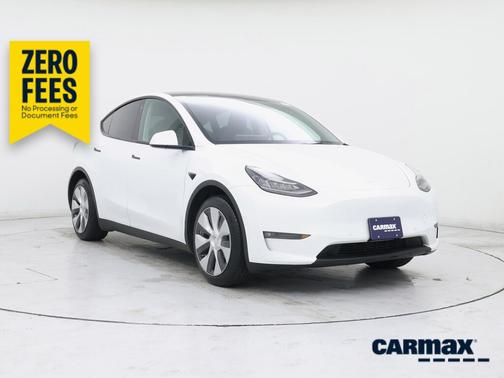 White 2022 Tesla Model Y Long Range