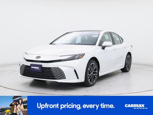 White 2025 Toyota Camry XLE