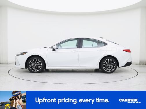 White 2025 Toyota Camry XLE