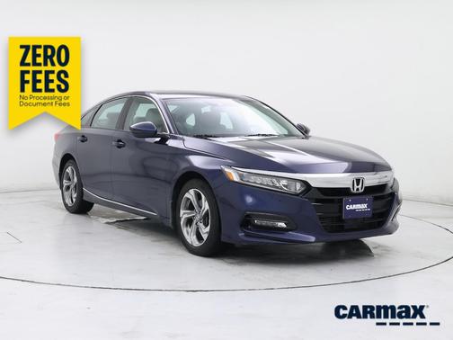 Blue 2019 Honda Accord EX-L