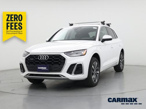 White 2024 Audi Q5 S-Line Premium Plus