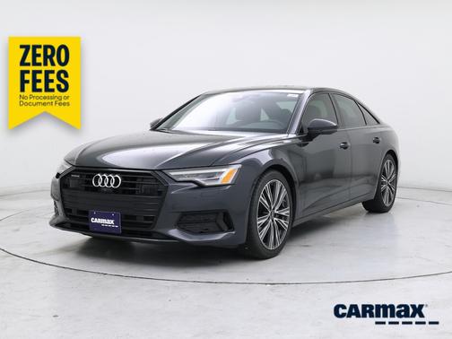 Black 2022 Audi A6 Premium Plus