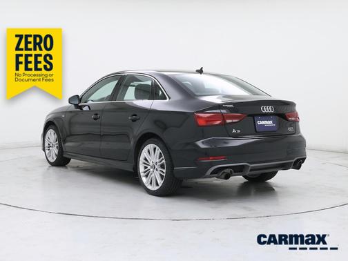 Black 2017 Audi A3 Premium Plus