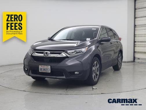 Gray 2019 Honda CR-V EX-L