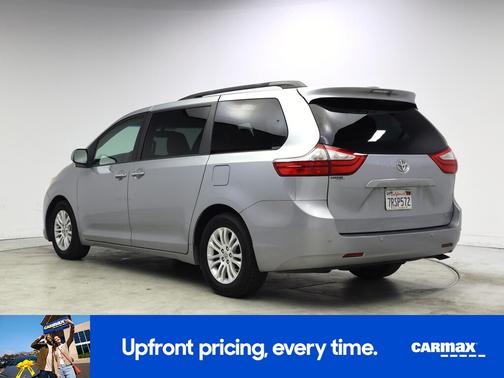 Silver 2016 Toyota Sienna XLE