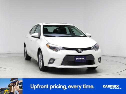 White 2016 Toyota Corolla LE Eco Premium