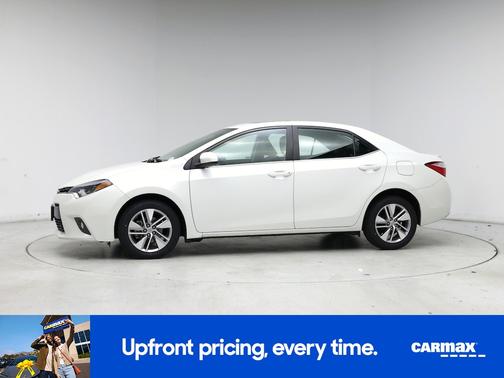 White 2016 Toyota Corolla LE Eco Premium