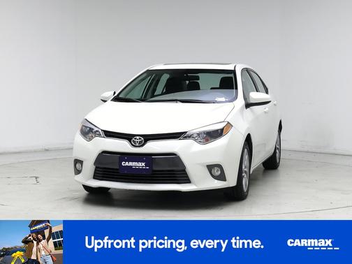 White 2016 Toyota Corolla LE Eco Premium