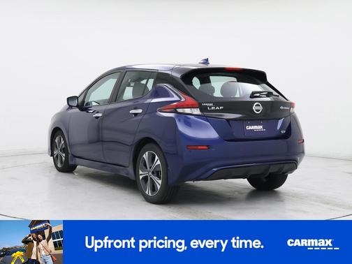 Blue 2022 Nissan Leaf SV