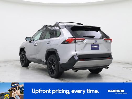 Silver 2023 Toyota RAV4 Hybrid XSE
