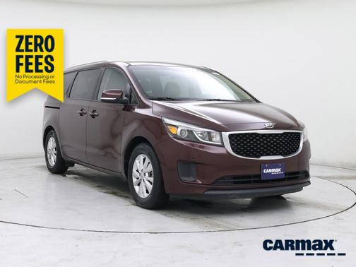 Burgundy 2017 Kia Sedona LX