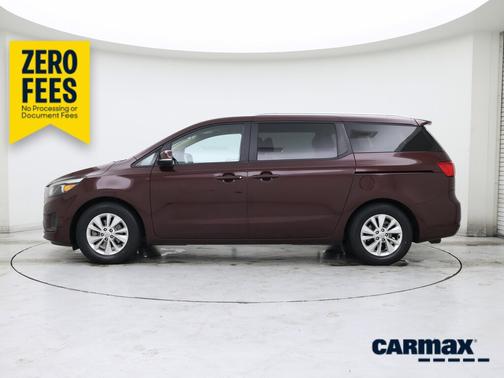 Burgundy 2017 Kia Sedona LX