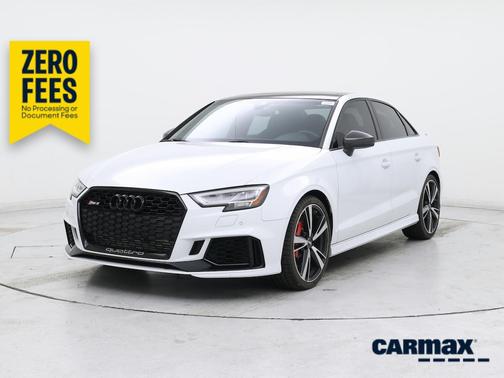 White 2020 Audi RS 3