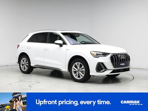 White 2023 Audi Q3 S-Line Premium