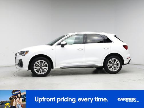 White 2023 Audi Q3 S-Line Premium