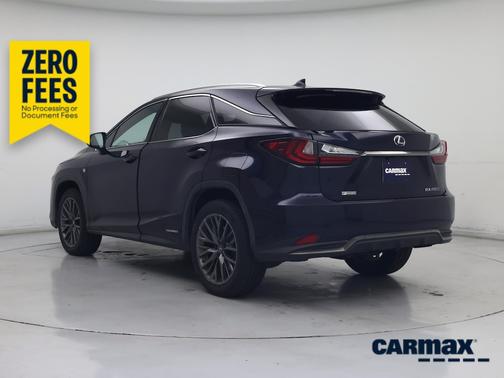 Blue 2021 Lexus RX 450h F-Sport