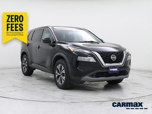 Black 2021 Nissan Rogue SV