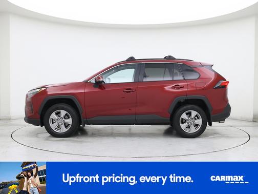 Red 2025 Toyota RAV4 XLE