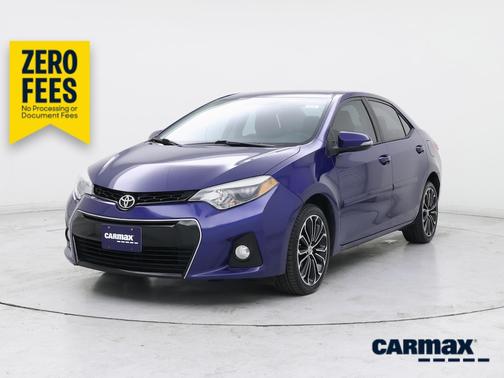 Blue 2016 Toyota Corolla S Plus