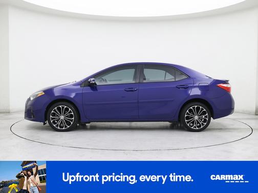 Blue 2016 Toyota Corolla S Plus